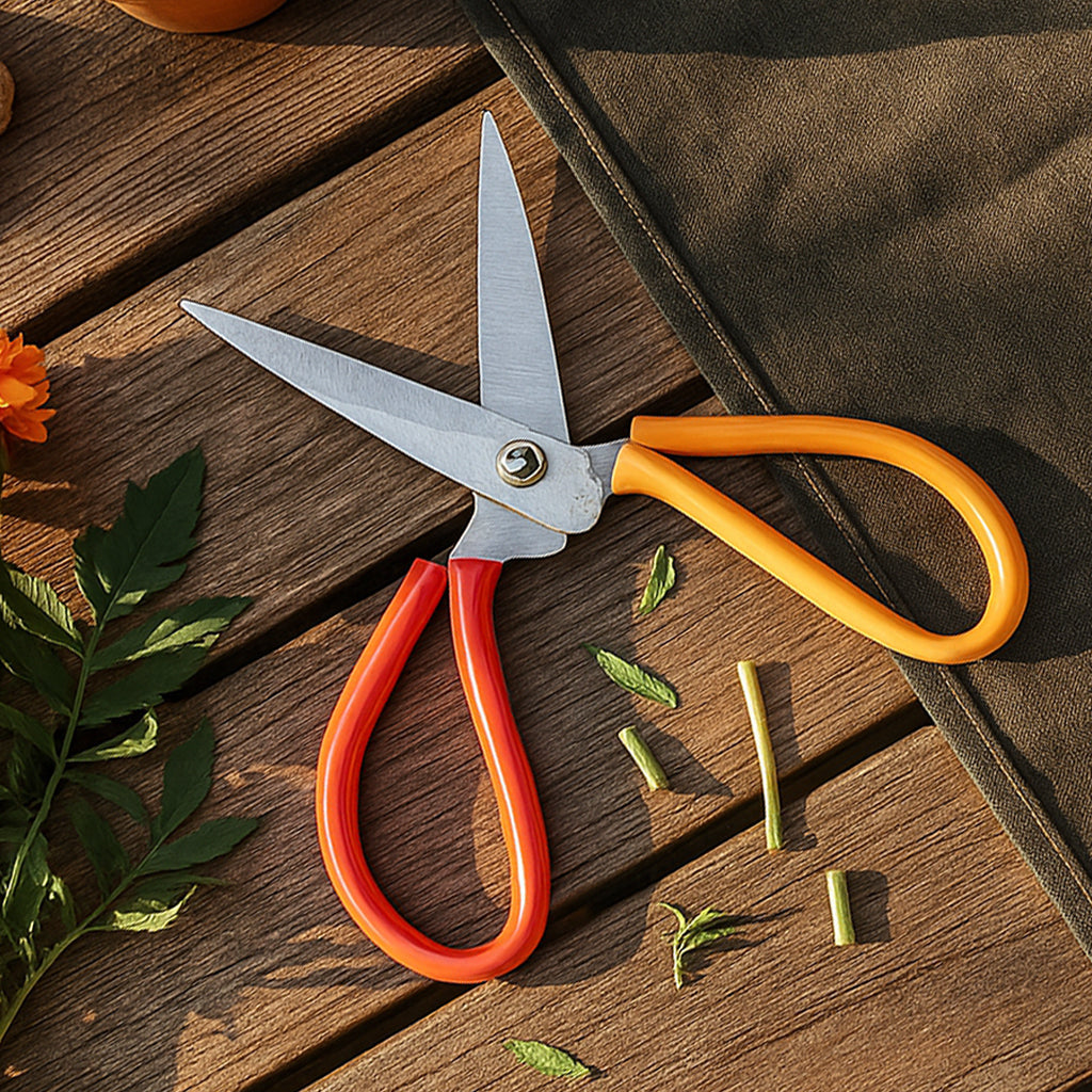 Straight Blade Pruning Snips – D Handle